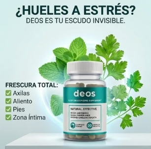 Deos · Neutraliza tu mal aliento y olores corporales